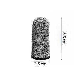 Ginhkok Finger Protective Sack Gloves, Cut Resistant, Blade Prevention, Work Gloves, 2.2 inches (5.5 cm), Finger Sack, Toe Seam, 2.2 inches (5.5 cm), Gloves, Cover, Fingertips, Gloves, No Cut