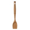 Le Creuset Revolution Scraping Spoon, 12.5" x 2.5", Wood