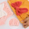 Meichoon Hair Drying Towel Set 3 Ultra Absorbent Microfiber Hair