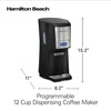 Hamilton Beach One Press Programmable Dispensing Drip Coffee Maker with