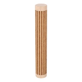 HARFINGTON Wood Clay Roller 4" Straight Lines Pattern Rolling Pins Wood Rollers Pottery Tools Wood Grain Texture Rollers for Clay Baking Dough Playdough DIY