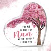 Gleevara Nan Gifts, Unique Nan Birthday Gifts from Grandchildren, Heart-Shaped Plaque Desk Decor Presents for Nan, Nan Gifts Idea
