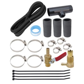 1ST 11025 Fuel Tank Install Kit 1 1/2" Diesel Installation Kit Compatible with Gravity Fueled Auxiliary Fuel Tank and Newer Models with 1½" Fill Line (Only for Diesel)