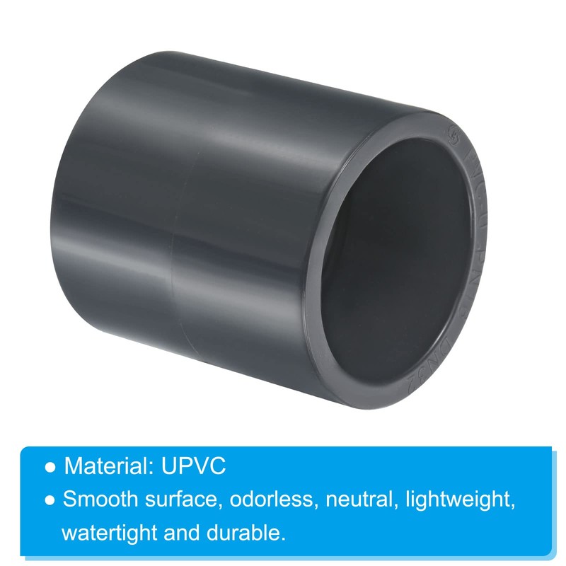 PATIKIL UPVC Pipe Fitting 40mm 1.57 Inch Socket, 1 Pack
