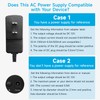 ANLINK UL Listed 12V 0.5A/500mA 6ft Long Power Supply Adapter,
