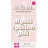 Alpha Epsilon Phi - Retro Air Freshener - 2/Pack