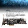 4 Port USB 3.0 PCIE Card 4 Dedicated 5Gbps Channels