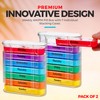 MEDca Weekly Pill Organiser, Four Times a Day, Pack of