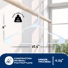 Closetselect Plastic Hangers 50 Pack, Strong Space Saving Notch Hanger,