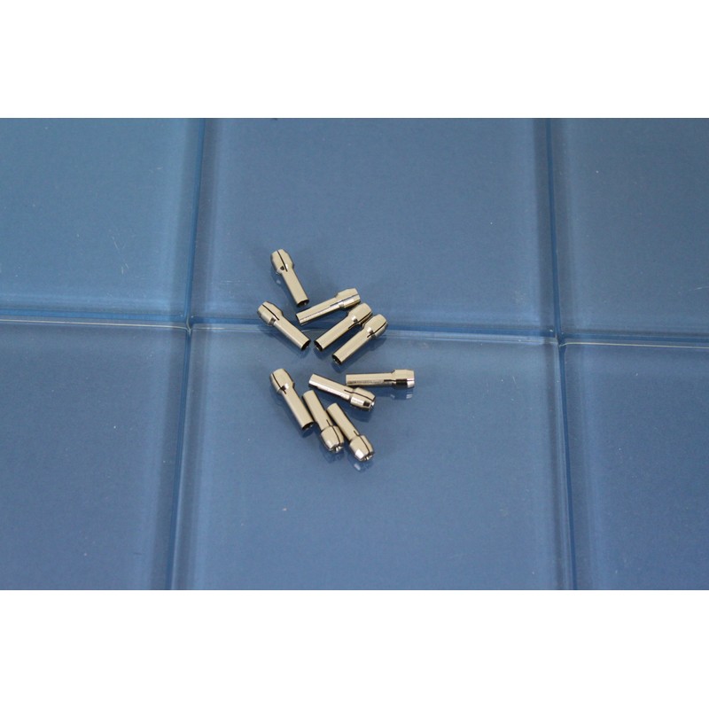 TEMO 50 pc Durable Shiny 1/16 Inch Rotary Tool Collet