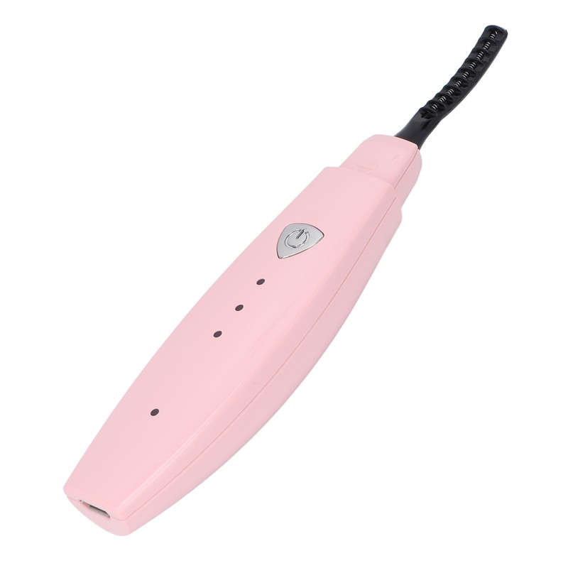 Heated Eyelash Curler USB Rechargeable Electric Lash Curling Tool for