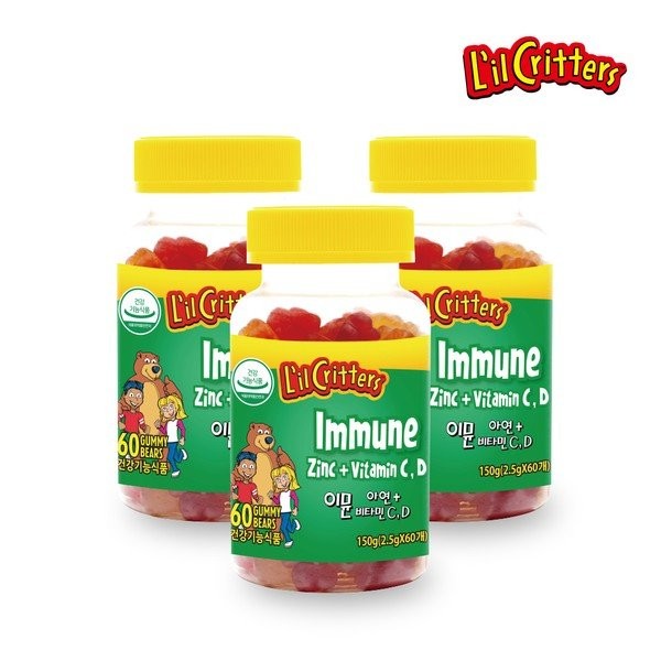 Kkumi Bite [Barley Barley/Kkumi Bite] 3 bottles of Immune Zinc