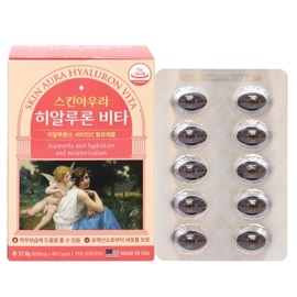 Hyaluronic acid edible hyaluronic acid capsule nutritional supplement Hyaluron Vita Hyaluronic acid skin moisture / 히알루론산 먹는히알루론산 캡슐 영양제 히알루론 비타 히아루론산 스킨수분