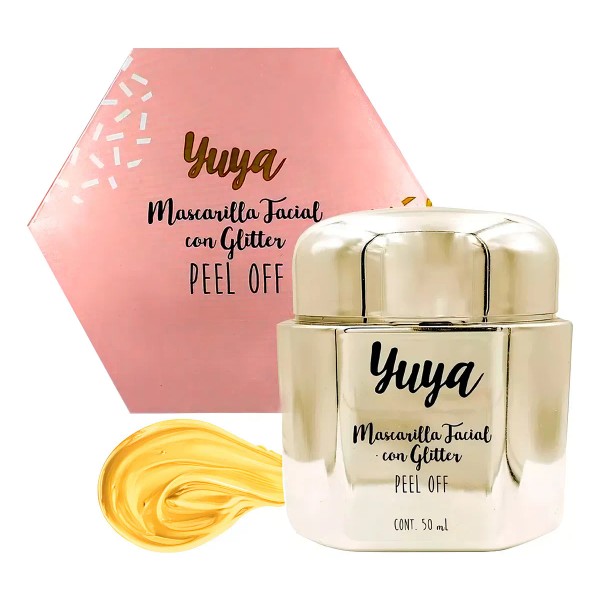 Yuya Mascarilla Facial 50ml Peel Off Con Glitter - Producto