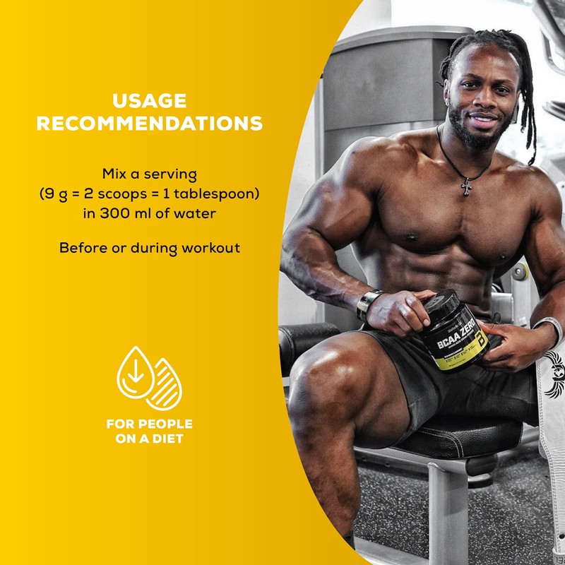 BioTechUSA BCAA Zero | Essential Amino Acid Powder | 6g