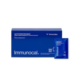 Immunocal Precursor de glutatión – Aislado de proteína de suero de leche, apoyo inmunológico, antioxidante maestro, limpieza desintoxicante + salud cerebral | Sin grasa, sin azúcar, apto para