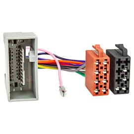 tomzz Audio 7017-002 Radio Adapter Cable Compatible with Honda Accord Pilot Jazz Fit MR-V Insight to 16-Pin ISO Standard