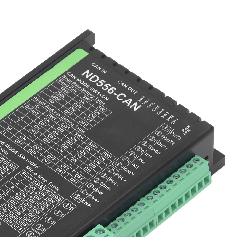 CAN Bus ND556 Motor Driver Digital Stepper Motor Controller Support