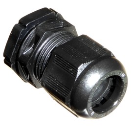 Wiska Sprint 20mm IP68 Compression Glands for Cables 7, Black