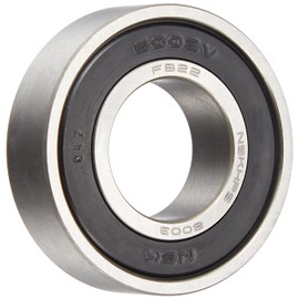 NSK Deep Groove Ball Bearings Non-Contact Rubber Sealed Radial Ball Bearings 6003VV