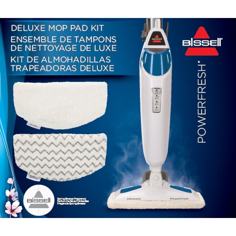 BISSELL New Genuine OEM PowerFresh Steam Mop Pads (2 pk)