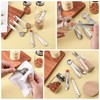 Smithcraft Measuring Cups and Spoons Set, 18/8 Stainless Steel Measuring