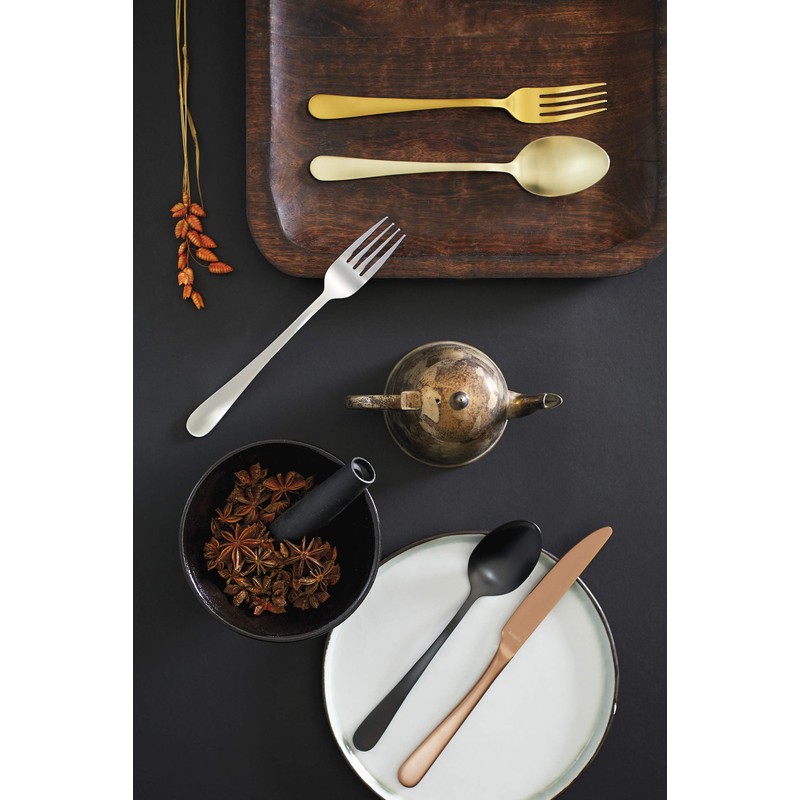 Amefa Austin 18/0 Stainless Steel Flatware Set - Matte Copper