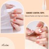 Kredioo Gel X Nail Extension Kit, 500Pcs Acrylic Nail Tips
