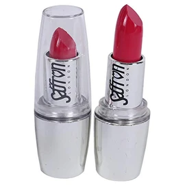 Saffron - 0134 Lipstick "Stay on Your Lips Longer" (Colour 34 Salsa)