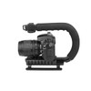 jojofuny U Shape Camera Stabilizer Grip Three Hot Shoe Mounts