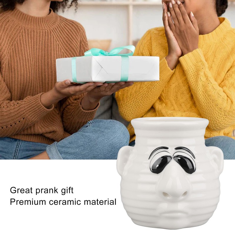 Egg Separator Funny Snot Nose Easy Operation Durable Ceramic Time