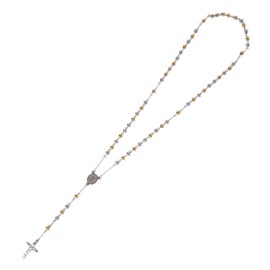SUPVOX Prayer Beaded Necklace for Baptism Tiny Cross Necklace for Boys for Religious Ceremonies Showers Special Occasions