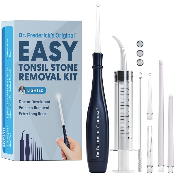 Dr. Frederick’s Original Easy Tonsil Stone Remover Kit - Fast