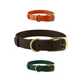 Tuff Pupper Classic Heavy Duty Dog Collar | 10x Stronger Than Leather | 100% Waterproof & Odor Proof Dog Collar | Tough Rust-Proof All Metal Hardware