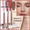 Qeetvia Eyeshadow Stick Makeup, Waterproof Hypoallergenic Long Lasting Cream Eye