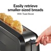 Hamilton Beach Extra Long Slot 2 Slice Toaster with Browning