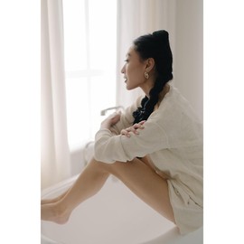 Cozy Curlband - Black - Size: LONG + Luscious