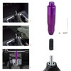 Lunsom Automatic Gear Shift Knob with Button, Aluminum Push Type