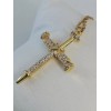 Joyeria Jara Titanium 316L Stainless Steel Nail Cross Pendant With
