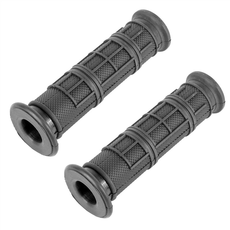 Caltric Handlebar Grip w/ Grip End For Can-Am Outlander 450