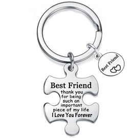 Waeceip Friend Keychain Gifts for Friend Birthday & Christmas