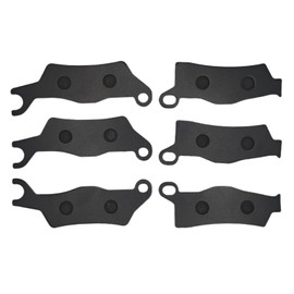 Sintered Front & Rear Brake Pads for Can-Am Outlander 450 500 570 650 800 850 1000 ATV/UTV (2013-2022) High Performance OEM Fit 705601014 705601015 715900248 715900249