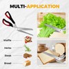 Detachable Pizza Scissors Pizza Cutter with Sharp Stainless Steel Blade