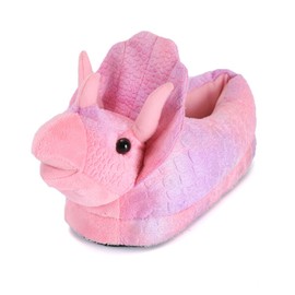 Triceratops Plush Slippers Winter Autumn and Winter Cartoon Men and Women Indoor Cotton Slippers