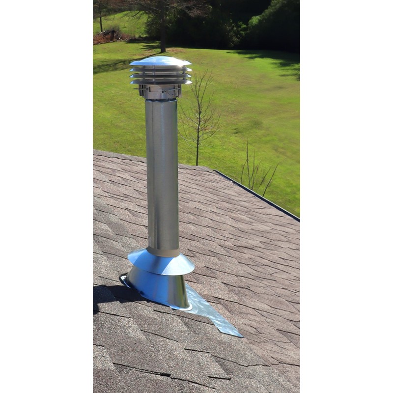 Water-Tite 81695 Multi-Cap Type B Vent Cap, Fits 5" to