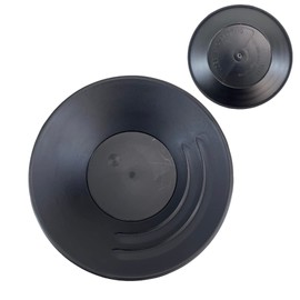 KING LODE Prospecting Gold Pan - Made in USA (Black, 10")
