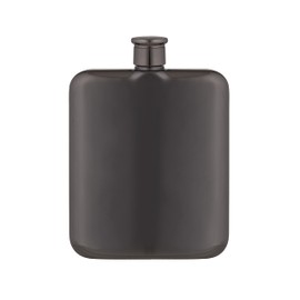 Davis & Waddell Fine Foods Summit Hip Flask, 8.7 x 2.4 x 12.3 cm, Gunmetal