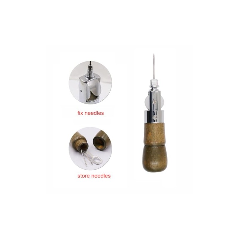 Becho Professional Sewing Tool Kit for Sewing Awl Leather Craft