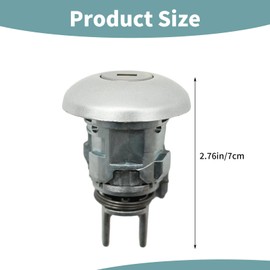 Hoypeyfiy Front Door Lock Barrel with 2 keys for Transit Tourneo Custom 1781417 1926219