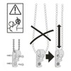 Gocelyn Curtain Clear P Clip Hooks with Screws, Roller Shade